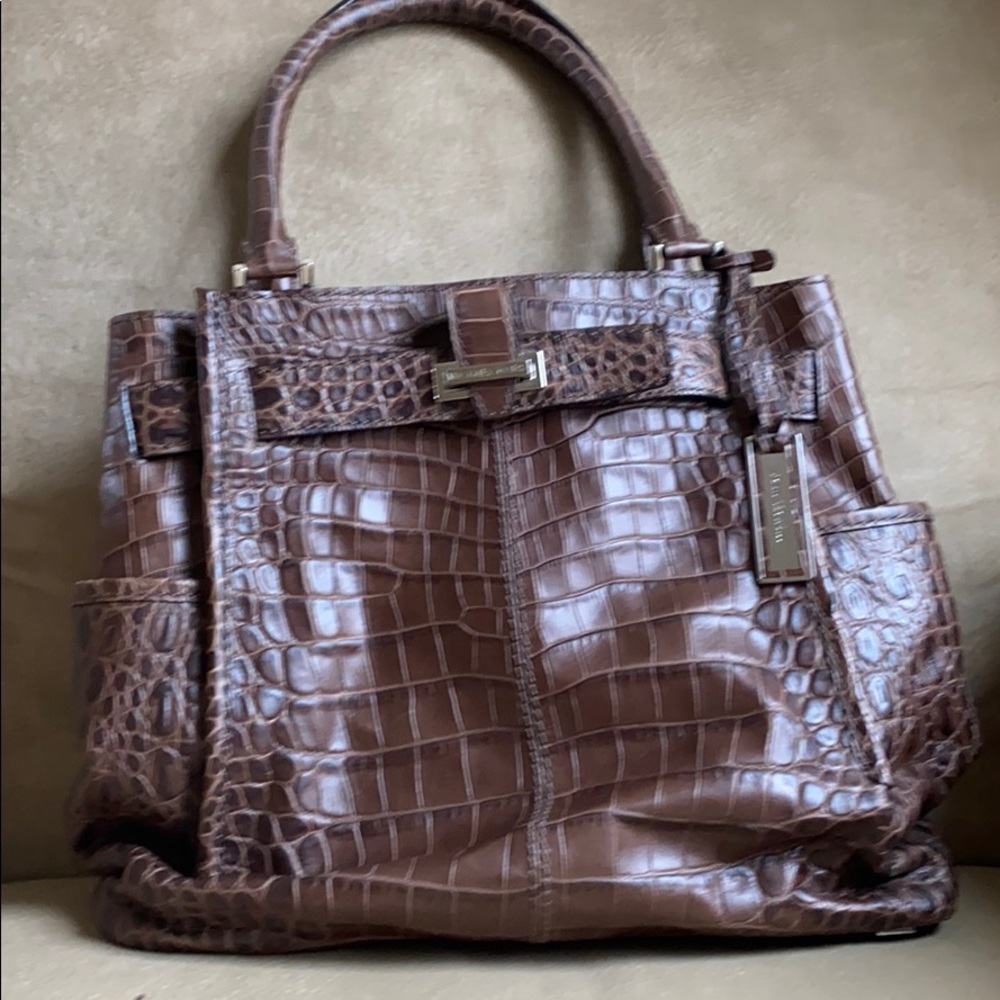 Michael Kors Collection Gia tote in Coffee